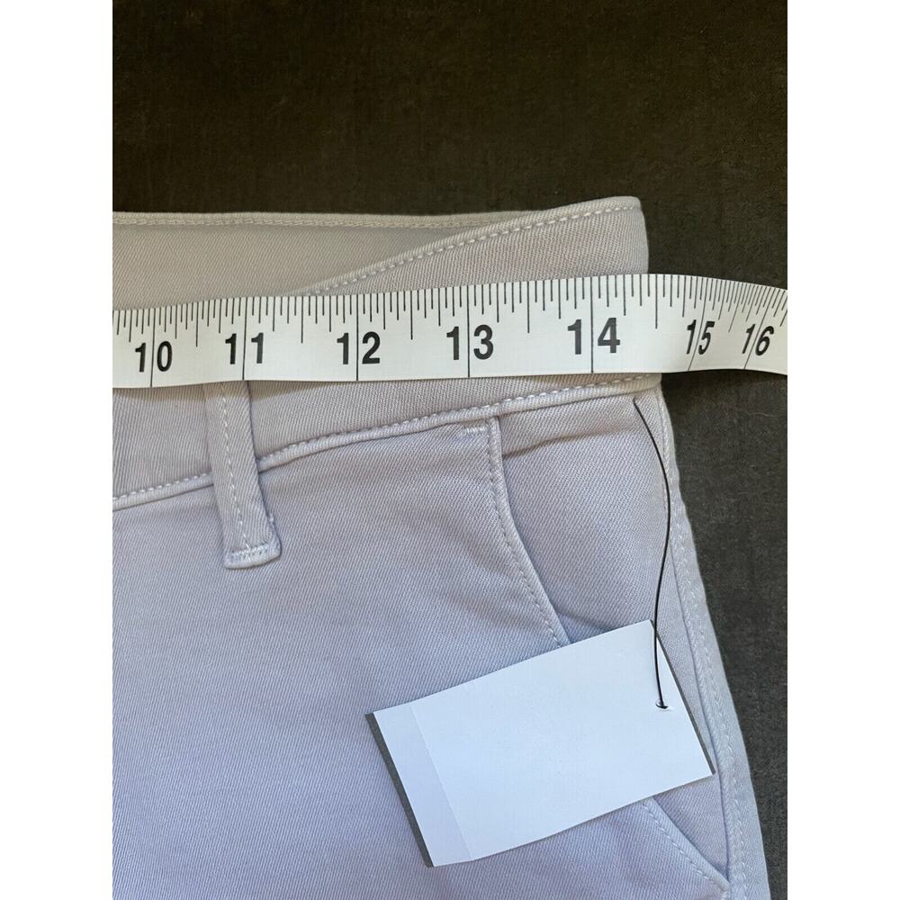 Mavi Light Purple Flat Front Mid Rise Shorts Stretch Women's Size 27 NWT - Picture 3 of 11